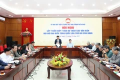 Các chuyên gia, nhà khoa học đóng góp nhiều ý kiến tâm huyết, thiết thực đối với dự thảo các Văn kiện Đại hội XIV của Đảng.