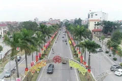 Đông Anh là xã có tốc độ đô thị hóa rất nhanh. (Ảnh: Thu Hằng)