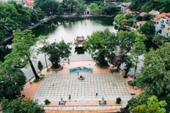 Khu di tích quốc gia đặc biệt chùa Thầy (xã Quốc Oai) - Ảnh: Xuân Trường.