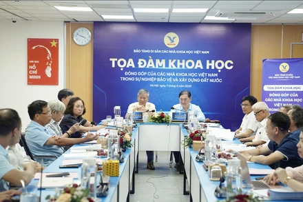 Toàn cảnh cuộc toạ đàm.