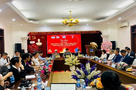 Toàn cảnh buổi Tọa đàm. 