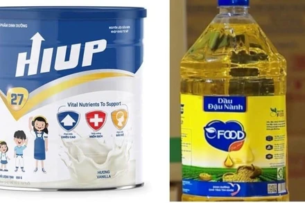 Lực lượng công an đã triệt phá thành công vụ án liên quan sản xuất, buôn bán sữa giả Hiup và và nhãn hiệu thực phẩm Ofood của Công ty TNHH Sản xuất và Xuất nhập khẩu Nhật Minh Food. (Ảnh minh họa: ĐỖ THOA)