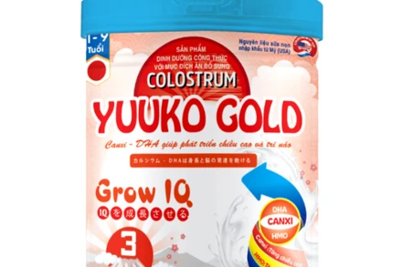 Một sản phẩm dinh dưỡng bị thu hồi hồ sơ công bố. (Ảnh chụp màn hình)