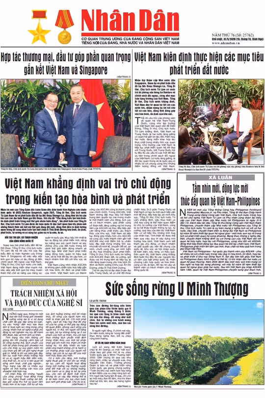 Báo Nhân Dân số 25762
