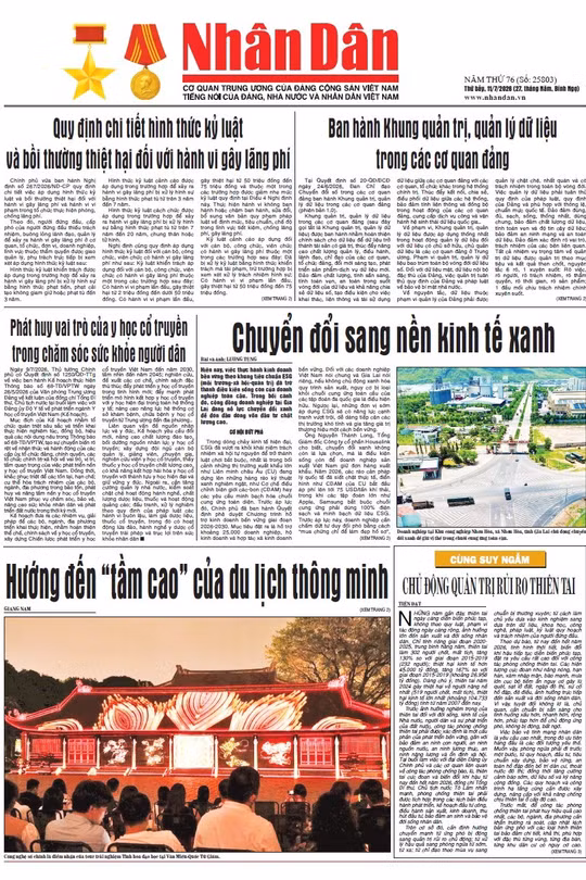 Báo Nhân Dân số 25803