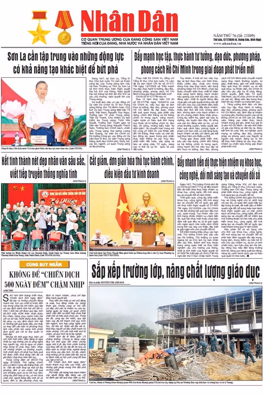 Báo Nhân Dân số 25809