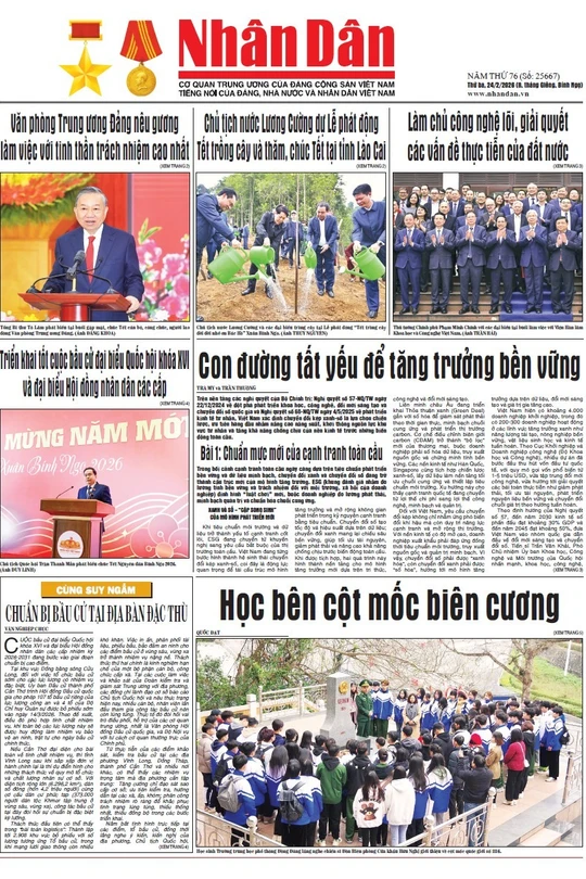 Báo Nhân Dân số 25667