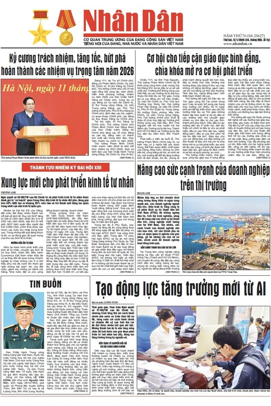 Báo Nhân Dân số 25627