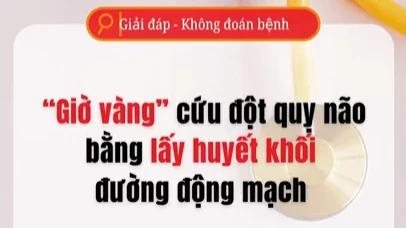 [Video] "Giờ vàng" lấy huyết khối cho bệnh nhân tắc động mạch não lớn