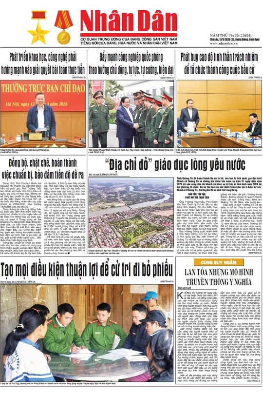 Báo Nhân Dân số 25684