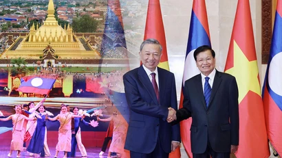 Vun đắp tình hữu nghị vĩ đại, đoàn kết keo sơn Việt Nam-Lào