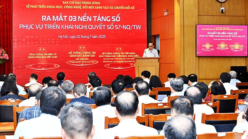 Ra mắt hệ thống giám sát Nghị quyết 57