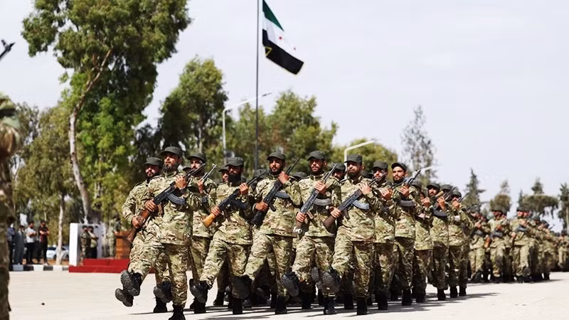 Lực lượng an ninh nội địa Syria. Ảnh: GETTYIMAGES