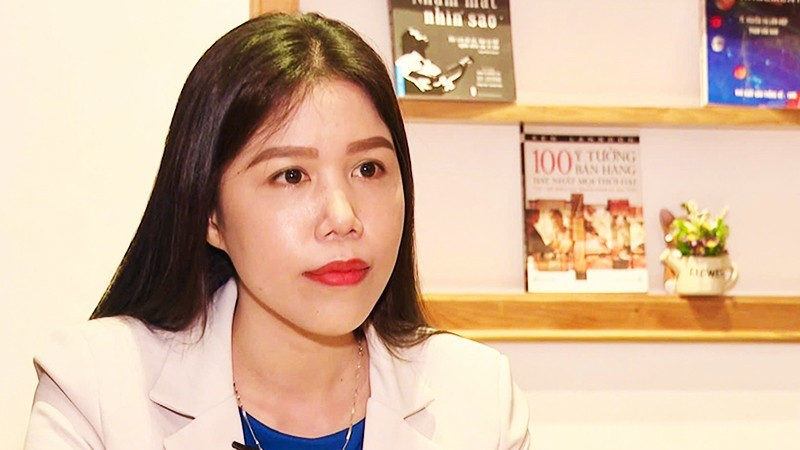 Chuyên gia Kinh tế Huỳnh Thị Mỹ Nương, Tổng Giám đốc Công ty TNHH Đào tạo lãnh đạo và dịch vụ phát triển bền vững. 82.jpg