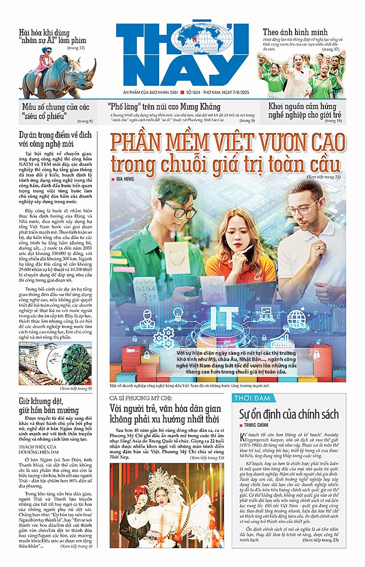 Đón đọc Thời Nay số 1624, phát hành thứ năm, ngày 7/8