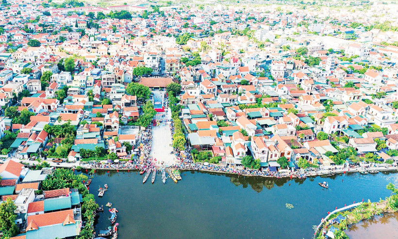 Một góc Quảng Yên bên bờ sông Chanh. 