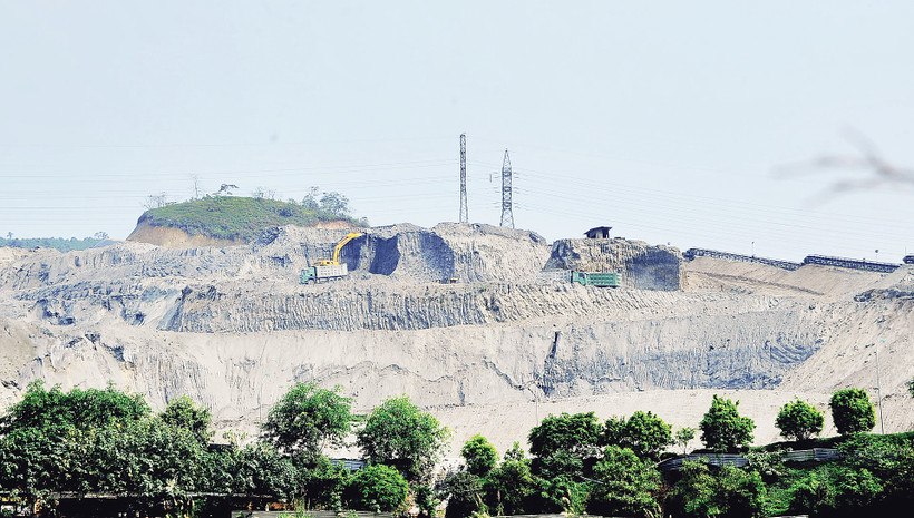 Mỏ apatit ở Lào Cai.