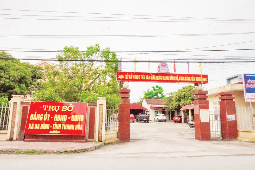 Xã Ba Đình (Thanh Hóa) hôm nay.