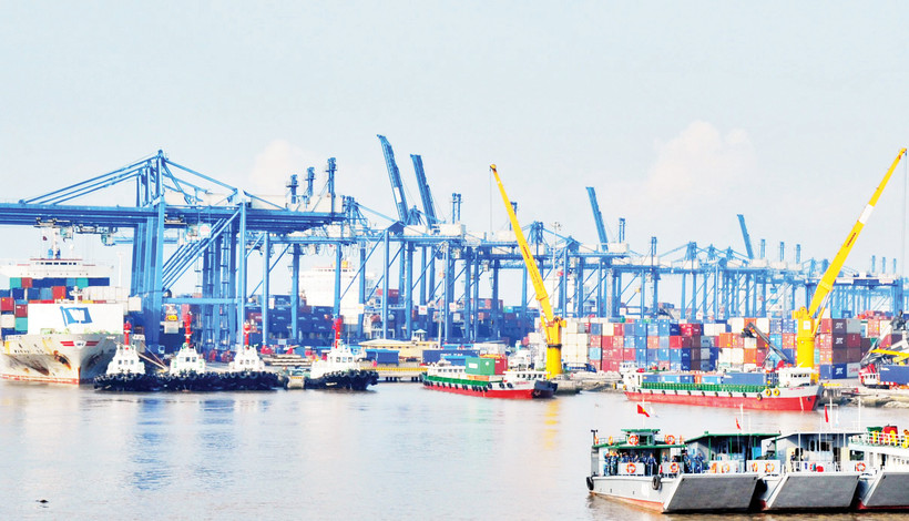 Cảng Cát Lái. Ảnh: Hải Nam