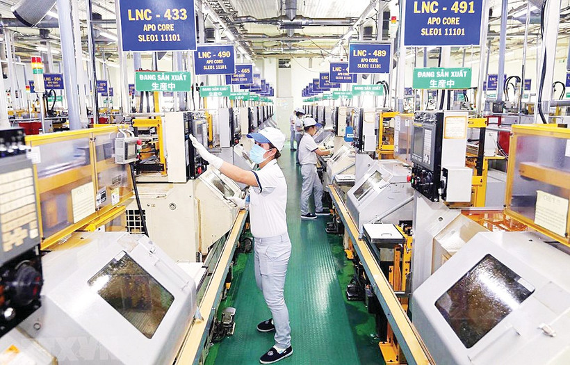 Doanh nghiệp FDI tại khu chế xuất Tân Thuận Thành phố Hồ Chí Minh. Ảnh: Danh Lam