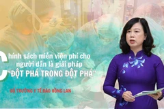 Bộ trưởng Y tế Đào Hồng Lan: Chính sách “miễn viện phí” cho người dân là giải pháp “đột phá trong đột phá”