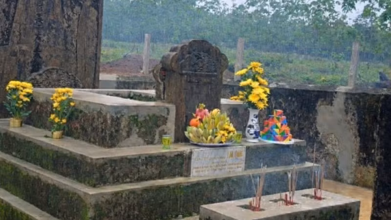 Di tích lịch sử-văn hóa Lăng mộ Thượng Thư Lâm Hoằng.