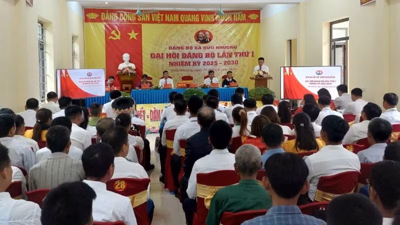 Đại hội Đảng bộ xã Hữu Khuông xác định đột phá trong phát triển nguồn nhân lực.