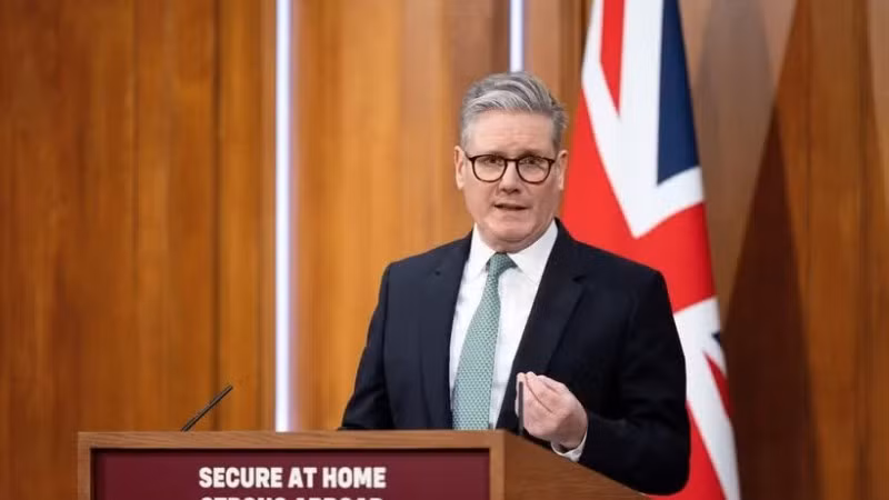 Thủ tướng Anh Keir Starmer đã tuyên bố từ chức. (Ảnh: THX/TTXVN)