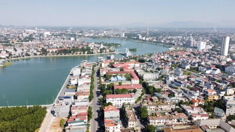 Thành phố Việt Trì là nơi đặt trung tâm chính trị, hành chính của tỉnh Phú Thọ mới sau sáp nhập. (Ảnh: NGỌC LONG)