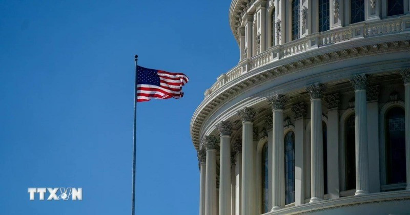 Tòa nhà Quốc hội Mỹ tại Washington, D.C. (Ảnh: THX/TTXVN)