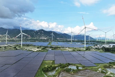 Phát triển năng lượng, một trong những lợi thế thu hút đầu tư của tỉnh Khánh Hòa trong thời gian tới. (Ảnh: NGUYỄN TRUNG)