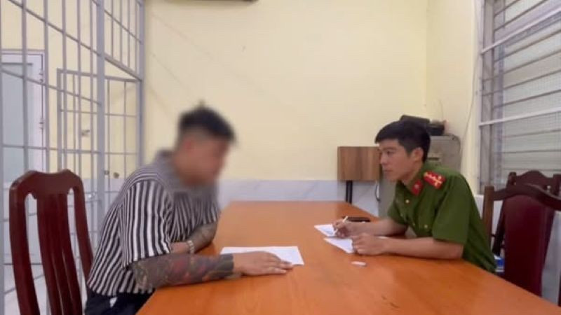 H.Đ.D tại cơ quan Công an.