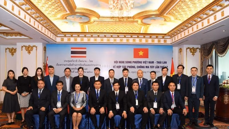 Đại biểu hai nước Việt Nam-Thái Lan tham dự Hội nghị.