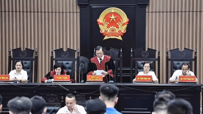 Hội đồng xét xử tuyên án sơ thẩm các bị cáo 