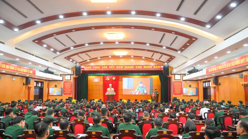 Toàn cảnh Hội nghị tổng kết phong trào "Dân vận khéo" giai đoạn 2021-2025.