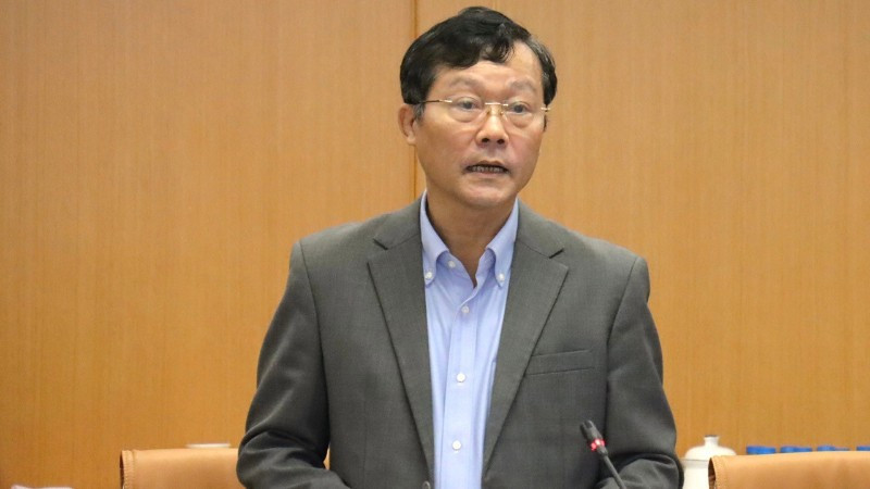 Ông Nguyễn Văn Tiến, Phó Cục trưởng Cục Quản lý đê điều và Phòng, chống thiên tai, Bộ Nông nghiệp và Môi trường. (Ảnh: UN Việt Nam)