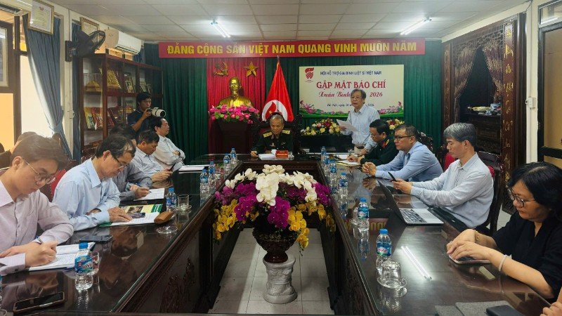 Hội Hỗ trợ gia đình liệt sĩ Việt Nam tổ chức gặp mặt các cơ quan báo chí.