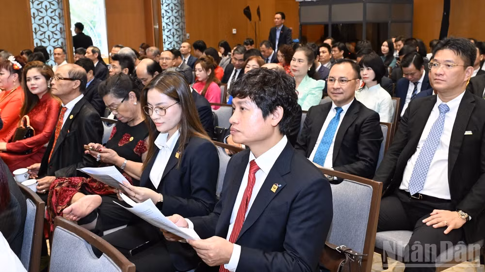 Các đại biểu tham dự hội nghị. (Ảnh: Trần Hải)