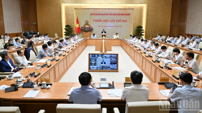 Quang cảnh phiên họp. (Ảnh: Trần Hải) ndo_br_a1-321.jpg