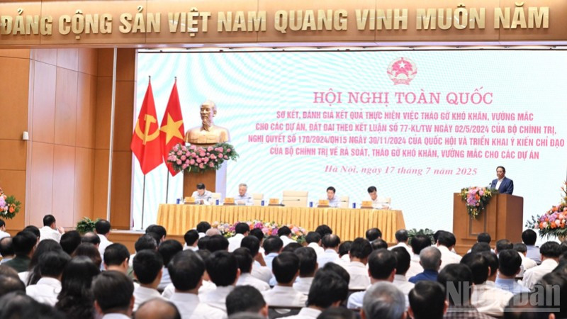 Quang cảnh hội nghị. (Ảnh: TRẦN HẢI) ndo_br_a2-8638.jpg