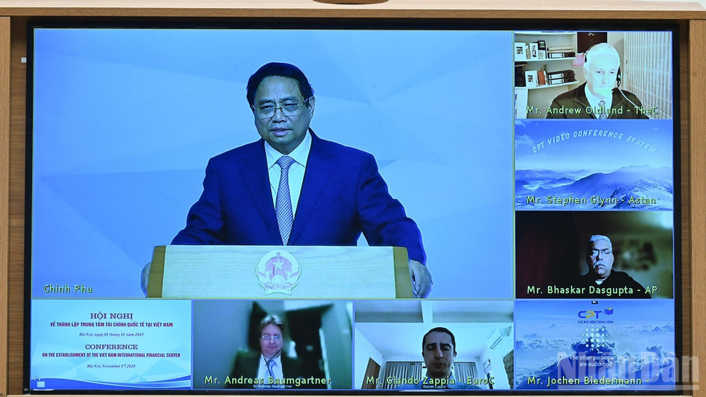 Hội nghị kết nối trực tuyến với một số chuyên gia tài chính quốc tế ở nước ngoài. ndo_br_a2-4725.jpg