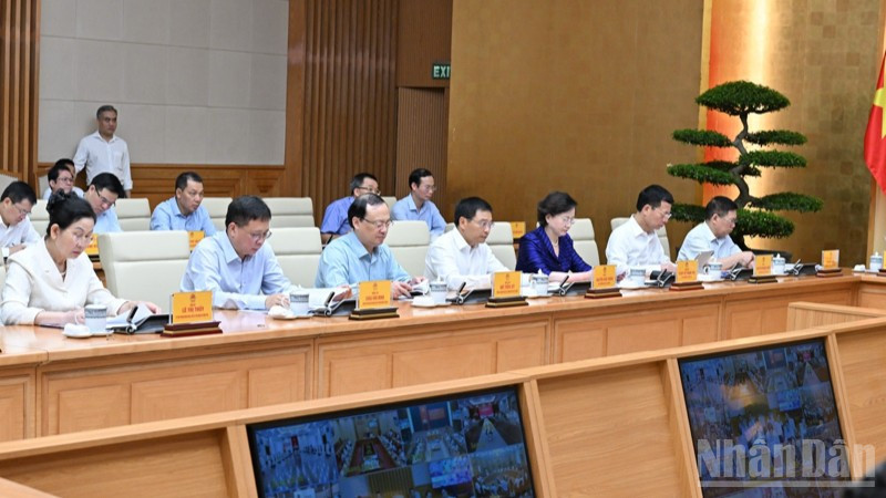 Các đại biểu tham dự hội nghị. (Ảnh: TRẦN HẢI) ndo_br_a6-5217.jpg