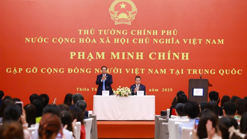 Quang cảnh buổi gặp gỡ. (Ảnh: Nhật Bắc/VGP) b2-7765.jpg