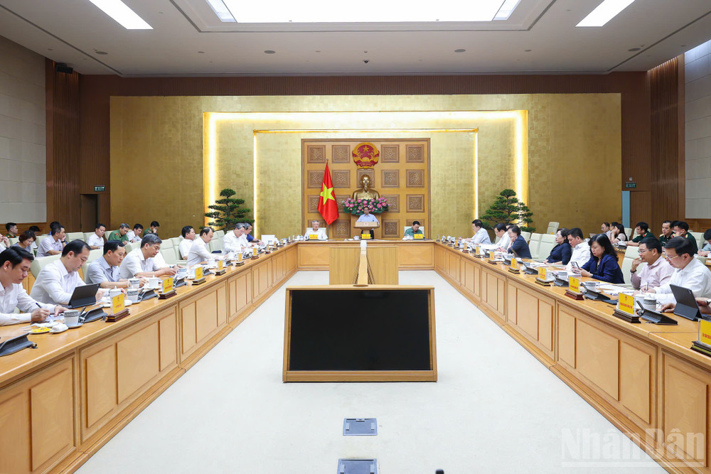 Quang cảnh cuộc họp. (Ảnh: TRẦN HẢI) ndo_br_cq2.jpg