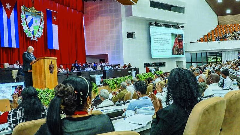 Thủ tướng Cuba phát biểu tại kỳ họp.