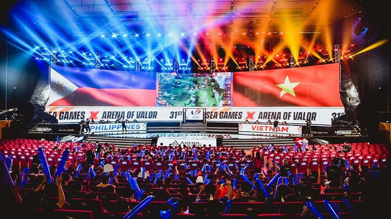 Đội tuyển eSports Việt Nam thi đấu thành công tại SEA Games 31. (Ảnh CELLPHONES)