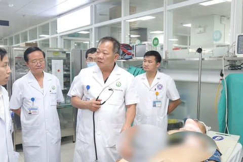 Bệnh viện Hữu nghị Việt Đức trực tăng cường phòng mổ, sẵn sàng công tác cấp cứu Tết năm 2025. 