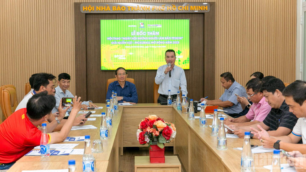 Ban tổ chức thông báo điều lệ giải Hội thao “Ngày hội những người làm báo Thành phố Hồ Chí Minh" Giải Quần vợt - Pickleball mở rộng năm 2025. 