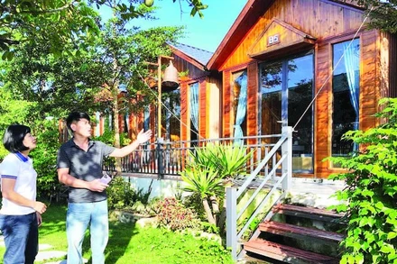 Mô hình homestay được đầu tư đồng bộ, hiện đại tại đặc khu Cô Tô.