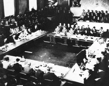 Hội nghị Geneva về Đông Dương tại Thụy Sĩ (1954). Ảnh: Tư liệu TTXVN